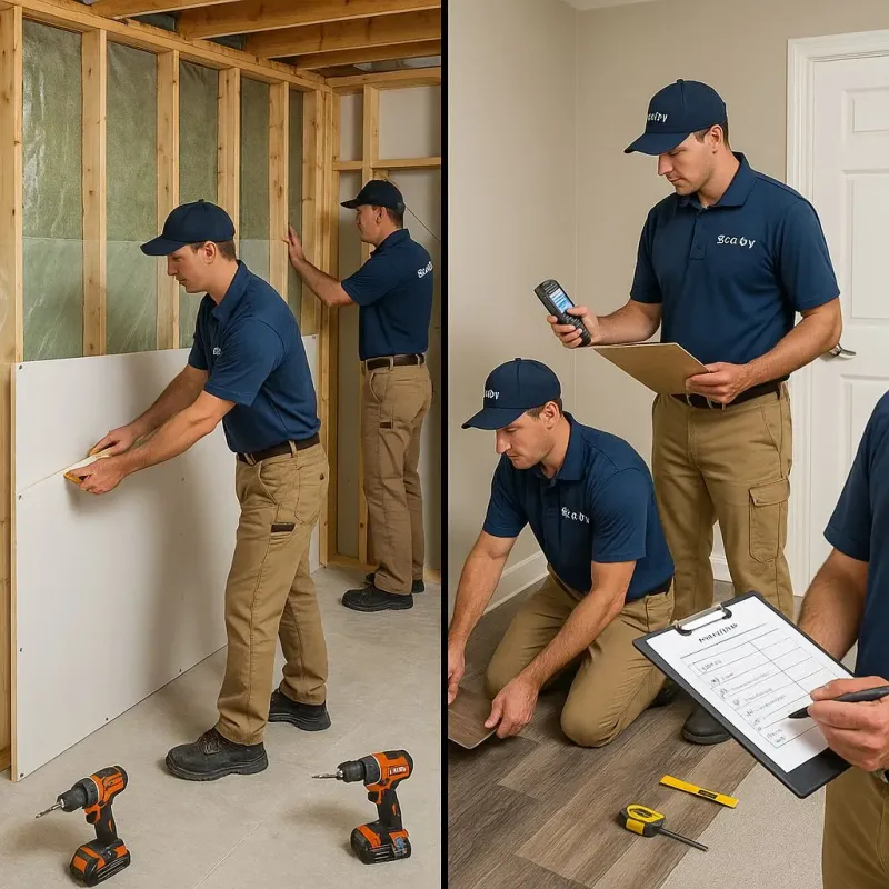 Repairs and Reconstruction process in Kalkaska County, MI